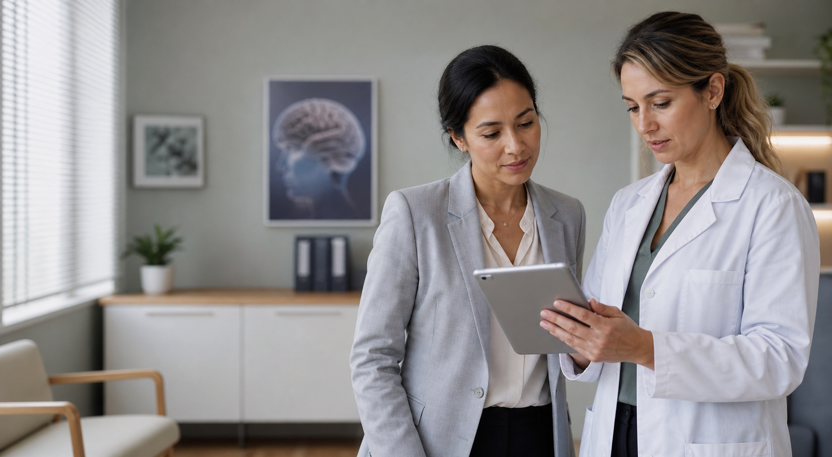 Female Health Professionals Reviewing Selank