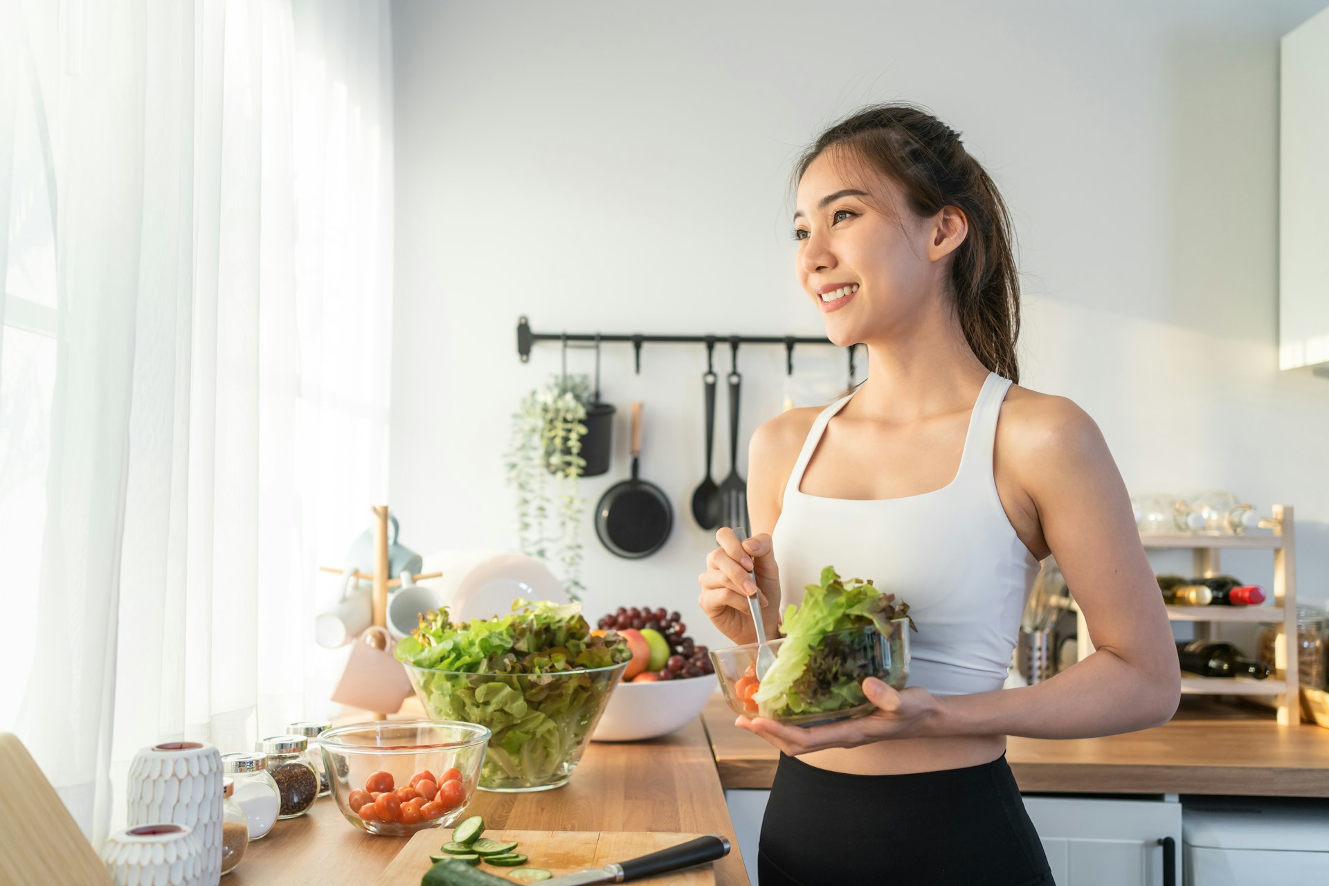 healthy woman